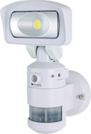The Streetwise NightWatcher SWNW720 uses patented robotic lighting technology to protect your property by causing a super-bright security light to lock on and follow an intruder.