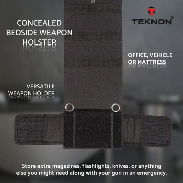 Tekon Bedside Gun Holster for Home Personal Security Protection Home