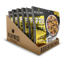 ReadyWise Breakfast Skillet Signature Edition Pro Adventure Meal case of six freeze-dried pouches with eggs, sausage, cheese and potatoes.