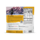 breakfast skillet signature edition pro adventure meal case of 6 freeze-dried meal pouches with eggs, sausage, cheese, peppers, and potatoes nutrition facts shown