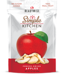 Sealed pouch pack of Simple Kitchen freeze‑dried sweet apple snacks shown for clean, everyday snacking