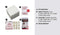 3 day survival kit. Perfect for emergencies. List of contents shown.
