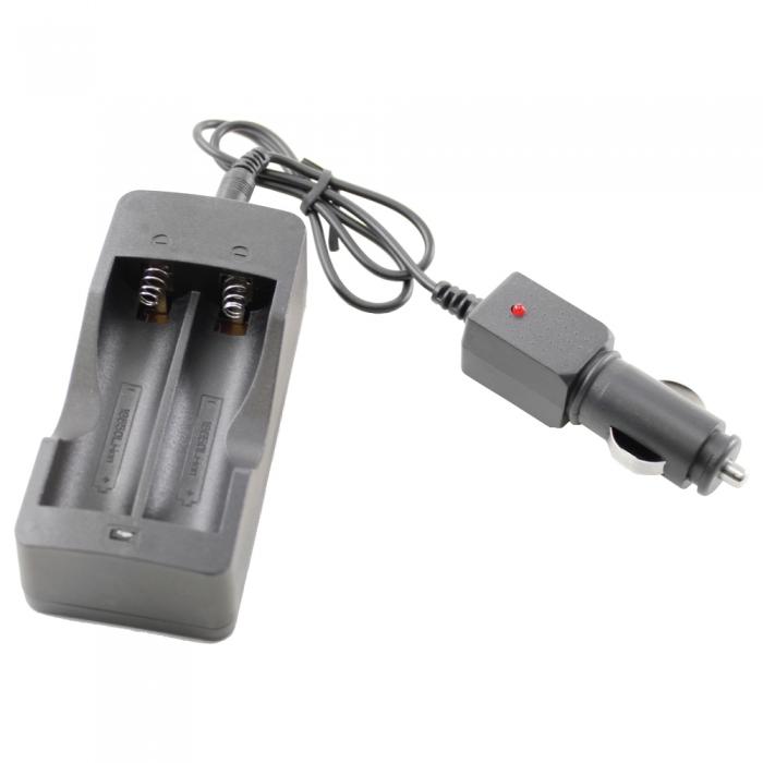 Portable battery charger to keep stun gun and tactical flashlights on when needed on the go.