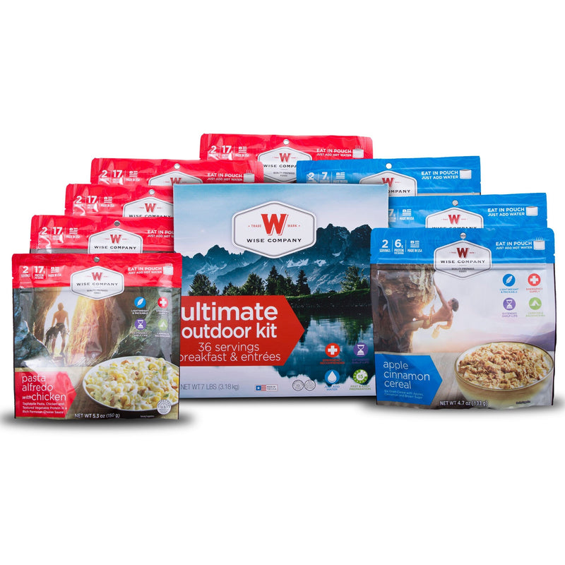36 Servings of the ultimate outdoor kit.