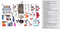 44 Meals deluxe food and storage survival kit.