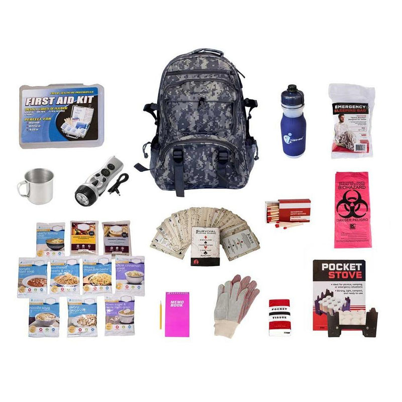 44 meals food storage and survival kit.