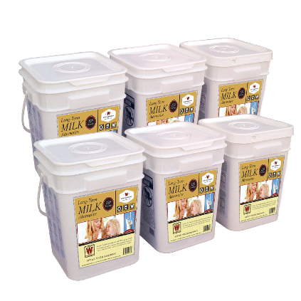 Wise Milk bucket consists of 720 servings (12 servings per pouch) of delicious whey milk. Just add one cup of water per serving and ready to drink.
