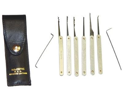 8 Pick Lock Pick Set for Professional Lock Smiths & Law Enforcement