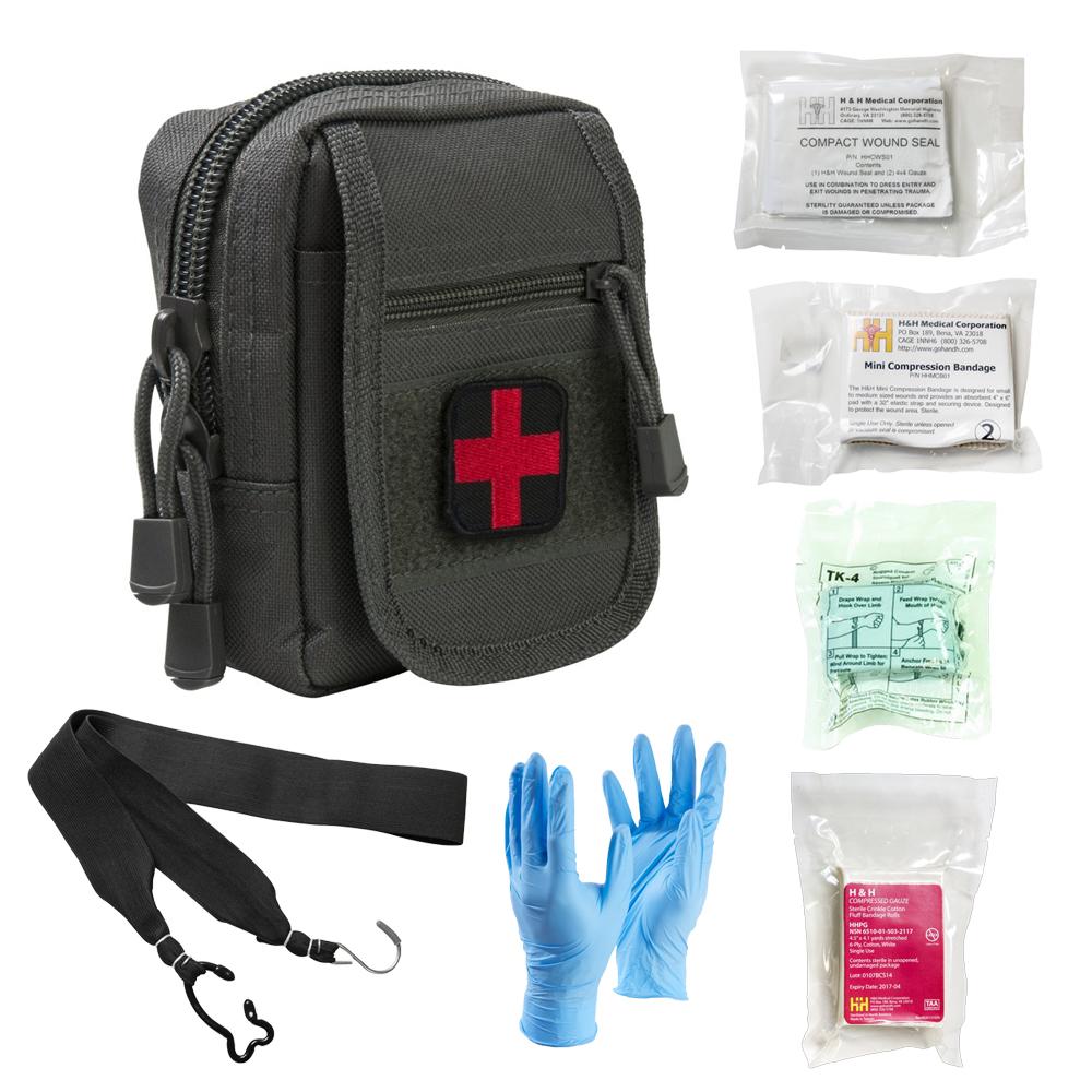 First Aid Rtk Vism NcStar Compact Trauma First Aid Kit Level 1 – Home Self Defense ...