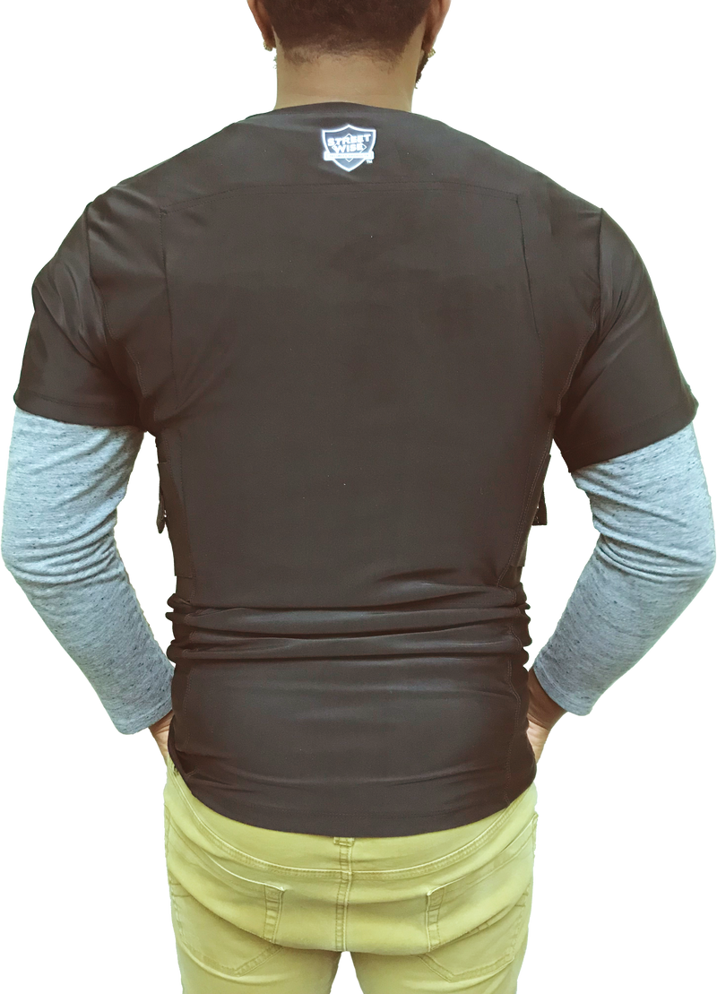 Safe-T-Shirt Ballistic Plate Carrier with Holster