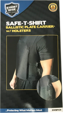 Safe-T-Shirt Ballistic Plate Carrier with Holster