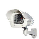 Dummy Camera in outdoor housing with solar powered light. Front view shown.