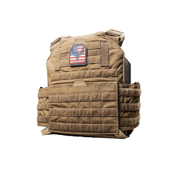 AR500 Armor Testudo generation 2 ballistic plate carrier for women and men personal safety.