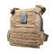 The AR500 Armor Veritas modular plate carrier in the color coyote.