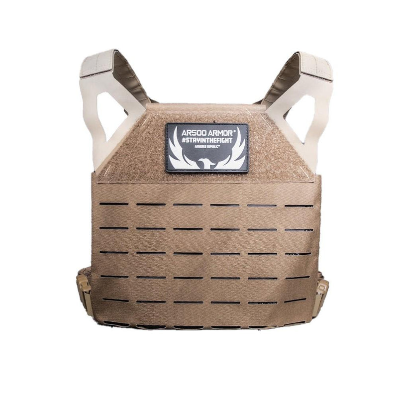 The AR500 Armor Freeman plate carrier with all the protection of NIJ compliant Level III plates