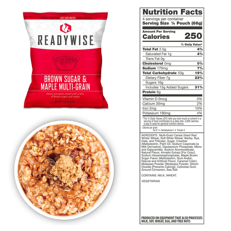 Emergency Food 7 Day Supply Ready Grab Bag