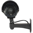 Fake dummy camera with black color housing has red flashing light.