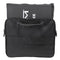 The Vism brand CCW color black laptop briefcase with ballistic panel and how the panel is inserted into the carry case.