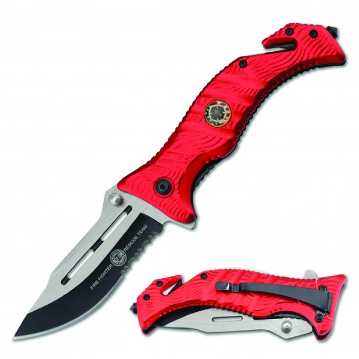 Fire Fighter Rescue Knife for Everyday and or Survival Use – Home Self ...