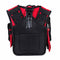 First responder bag has plenty of space shown backside with padding to be worn comfortably for hours if needed.