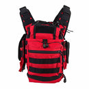 First responder bag has plenty of space with 7 compartments total for lots of storage.