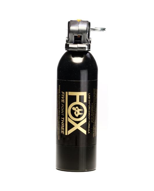 Fox Labs law enforcement strength powerful pistol grip pepper spray for women and men personal safety protection.