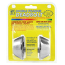 Franklin double cylinder deadbolt shown with packaging.
