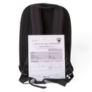 Guard Dog Proshield bulletproof backpack. Shown with certificate.