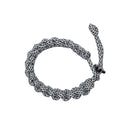 The Guardian Adjustable Paracord Bracelet is made of 8.2 Feet of 550lb-rated paracord and includes an adjustable closure to fit all wrist sizes.