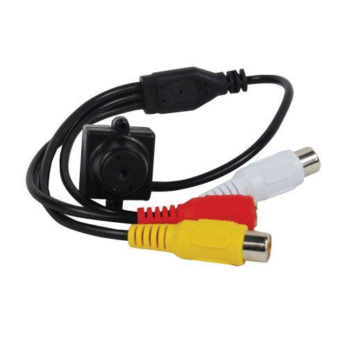 High resolution color CMOS camera with audio has many applications including being used as a hidden camera.
