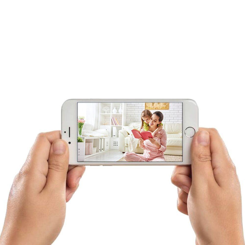 iFollow Auto Tracking WiFi Camera Smart Motion Tracking Wi-Fi Security Camera is a great solution for mobile surveillance monitoring! Watch video through your smartphone.