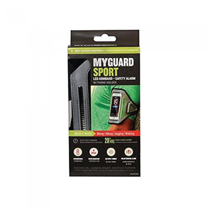 MYGUARD SPORT LED Armband - Safety Alarm