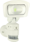 Nightwatcher robotic wifi hd camera with powerful led light. Front view shown.