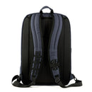 Lightweight bulletproof backpack with NIJ Level IIIA ballistic protection for women and men personal safety. Straps shown.
