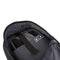 Guard Dog Security Scout black bulletproof backpack for women and men of all ages personal self defense protection. Laptop compartment shown.