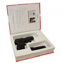 Recipe hand gun safe book. Inside view shown.