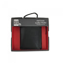 Leather Wallet Bifold w/ Side Flap and RFID Protection