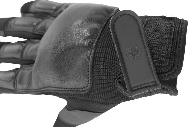 Our SAP gloves are a self defense weapon which helps to improve your punching power and also protects your wrist and forearm.