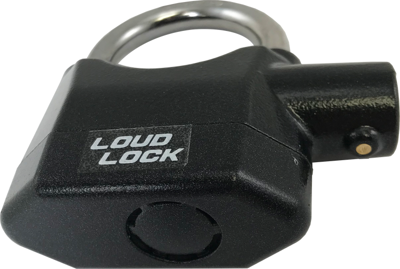 Streetwise Loud Lock Padlock with Alarm perfect for securing areas an if the lock is ever touched the loud alarm will sound after a few seconds.