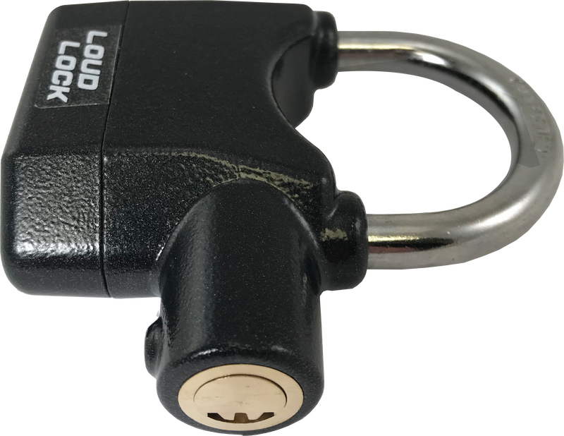 Streetwise Loud Lock Padlock with Alarm perfect for securing areas an if the lock is ever touched the loud alarm will sound after a few seconds.