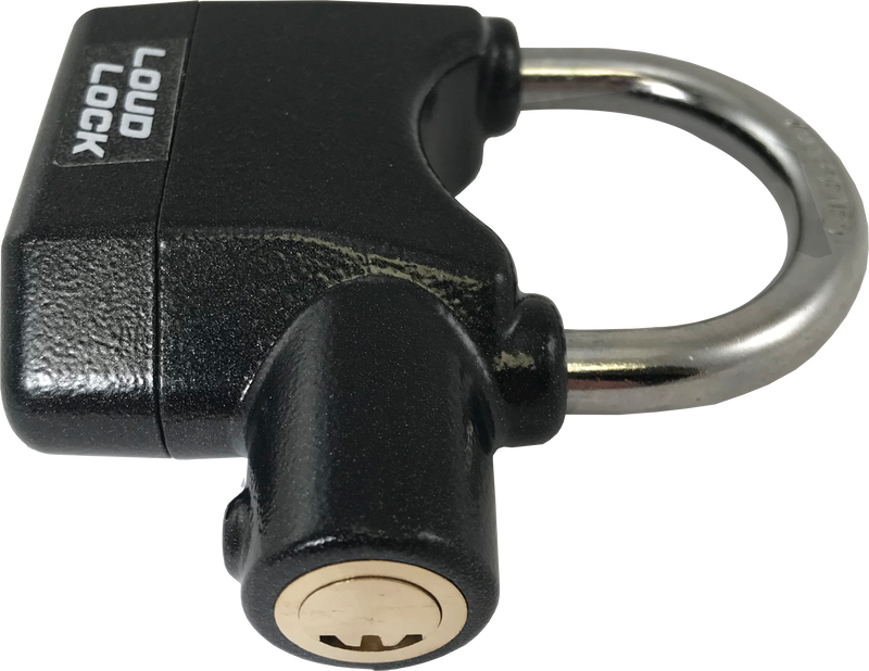 Sound Proof Lock Streetwise Loud Lock Padlock Alarm Ear-Piercing 115dB Weatherproof ...