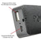 Streetwise portable power bank. Ports shown.
