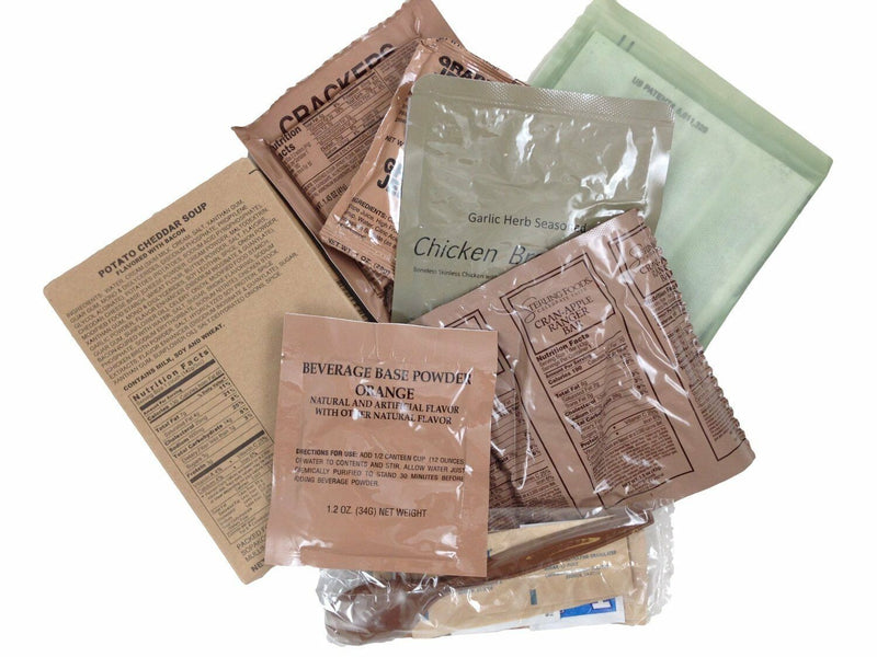 MRE Meal Packed 2020 With Heater