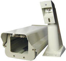 Aluminum housing and bracket for outdoor security cameras.