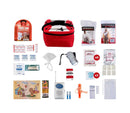 Survival Pal for children all items are packed securely in our Cooler Bag. Individual components are placed in waterproof bags and neatly organized in the cooler bag for easy access.