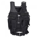 Teknon heavy duty tactical vest with belt developed for law enforcement, military and professionals.