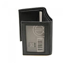 Leather Wallet Trifold, Double ID Window w/ RFID Protection