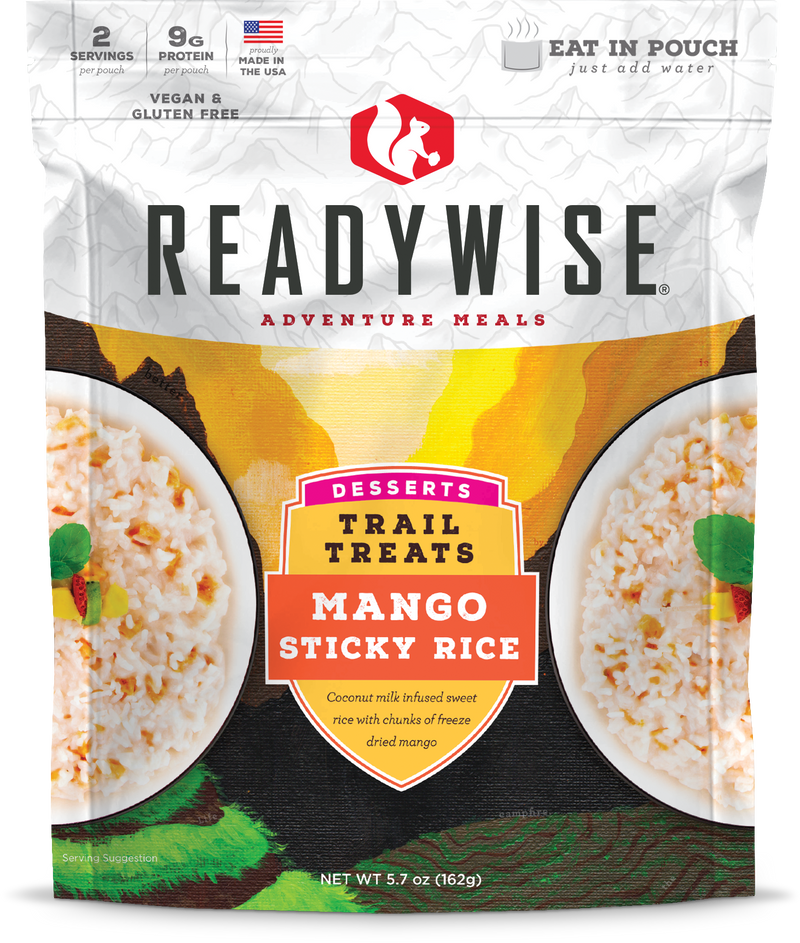 Value Pack Case of 6 Trail Treats Mango Sticky Rice