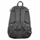 The Vism color black take-down carbine backpack with heavy duty padded adjustable shoulder straps.