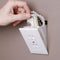 Wall Outlet with Hidden Wall Safe Compartment to safely hide valuables inside.